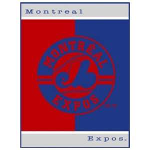  MLB Montreal Expos 60X80 All Star Blanket/Throw   Team 