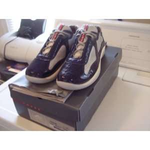  Prada Americas Cup Linea Rossa Crocodile Skin UOMO NAVY 