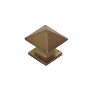    Square Knob 1 1/4 Diameter Veneti Bronze