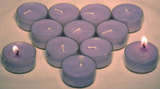 48 Grape Berry Triple Scented Tealights Palm Wax Candle  