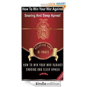   Against Snoring And Sleep Apnea eBook Me  Kindle Store