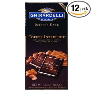 Ghirardelli Chocolate Intense Dark Toffee Interlude™, Dark Chocolate 
