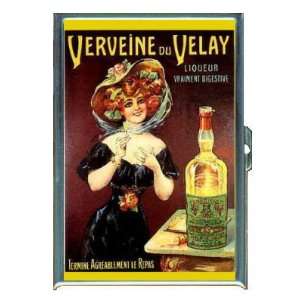 VERVEINE DU VELAY LIQUOR ID Holder Cigarette Case or Wallet Made in 