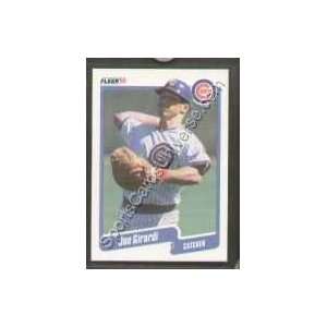  1990 Fleer Regular #31 Joe Girardi, Chicago Cubs Baseball 
