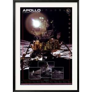  Apollo 11 Lunar Lander Framed Poster Print, 31x43