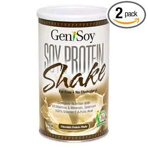 Genisoy Soy Protein Shake, Chocolate Protein Shake, 22.2 Ounce 