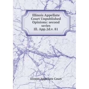  Illinois Appellate Court Unpublished Opinions second 