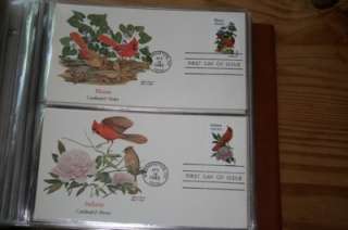 The Birds And Flowers Of The 50 States First Day Covers  