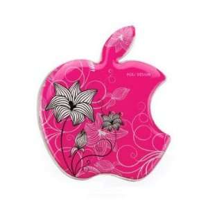 HOLI& Creative Pink Apple Mirror Cosmetic Mirror Compact Mirror, Gift 