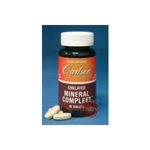  Carlson Labs Chelated Mineral Compleet, 90 Tablets Health 