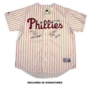 Phillies 20 Signature Jersey   2008 Champs  Sports 