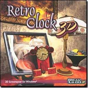  Retro Clock 3D