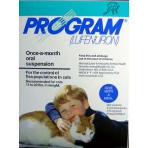  Program Cats Oral Suspension 11   20 lbs (6 months)