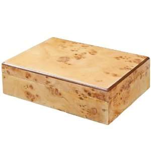  Aptos Natural Burl Wood Jewelry Box