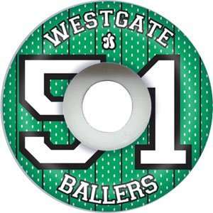  Hubba Westgate Ballers 51mm Skateboard Wheels (Set Of 4 