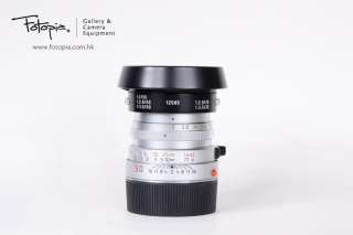 Leica Summicron M 50mm F2   Version 4 / Silver  