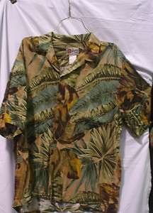 Hilo Hattie Hawaiian Aloha Rayon Shirt Size XL  