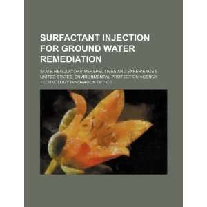  Surfactant injection for ground water remediation state 