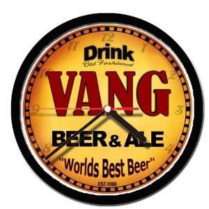  VANG beer and ale cerveza wall clock 