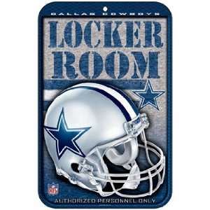  Dallas Cowboys 11 x 17 Indoor/Outdoor Locker Room Sign 