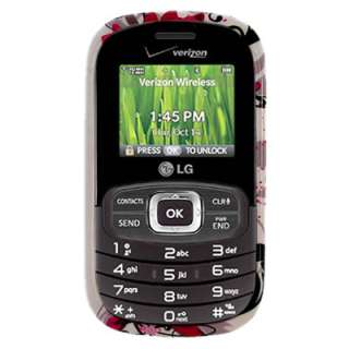 For Verizon LG Octane Pink Rose Phone Cover Hard Case  