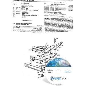  NEW Patent CD for MINIATURE TAPE RECORDER 