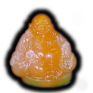  Miniature Red Jade Love Buddha 