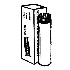 IMPERIAL MANUFACTURING GROUP GV0349 A FURNACE PIPE 3 Pack of 10