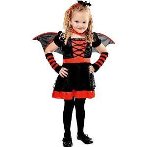  Toddler Girls Lil Vampire Costume   3T/4T Toys & Games