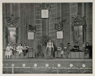 1893 Chicago Worlds Fair Cairo Theatre Belly Dancers ORIGINAL 