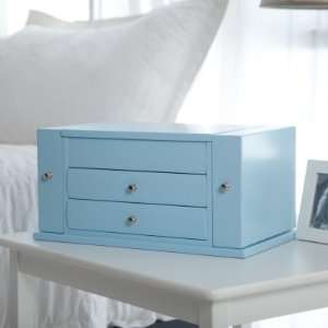  Finley Home Delia Blue Jewelry Box   15.75W x 7.5H in 