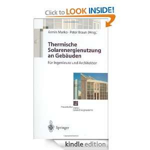 Thermische Solarenergienutzung an Gebäuden (German Edition) [Kindle 