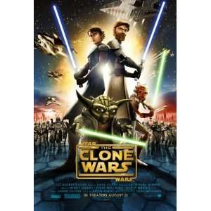  Star Wars The Clone Wars Poster Movie 27x40 Created by 