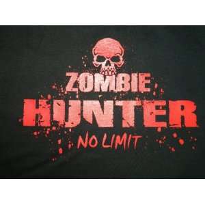  Zombie Hunter T shirt   Large 