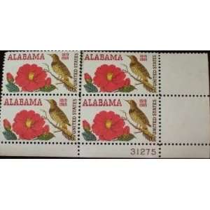  #1375   1969 6c Alabama Statehood Postage Stamp Numbered 