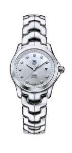   Womens WJF1317.BA0572 Link Diamond Accented Watch Tag Heuer Watches