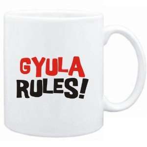  Mug White  Gyula rules  Male Names