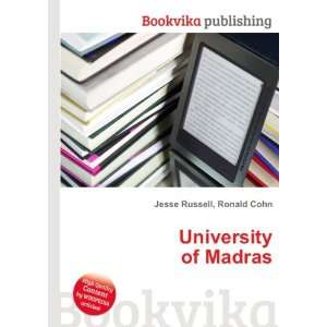  University of Madras Ronald Cohn Jesse Russell Books
