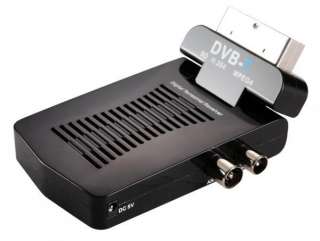 DVB T Digital Terrestrial Freeview Receiver H.264 MPEG4 SD TV Box 