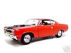 1970 amc rebel red 1 18 diecast model expedited shipping