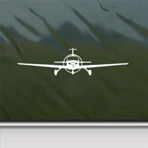  Cirrus SR22 GTS Airplane White Sticker Laptop Vinyl Window 