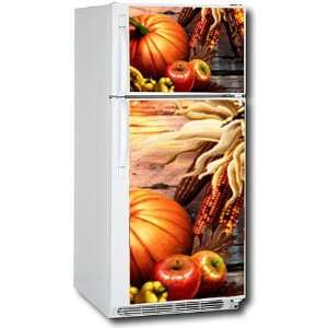 Appliance Art 11169 Appliance Art Fall Harvest Refrigerator Cover 