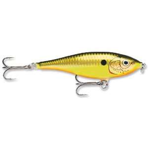 Rapala Twitchin Rap 08 Fishing Lures, 3.125 Inch, Hot Olive  