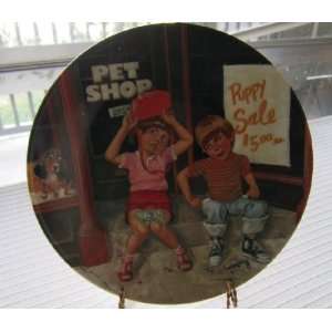  MIKE HAGEL COLLECTOR PLATE THE PET SHOP 1982 Everything 