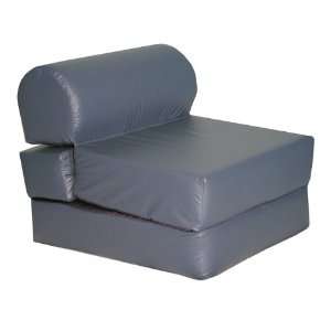   Jr. Twin Size Cobalt Sofa Chair Sleeper Foam Furniture