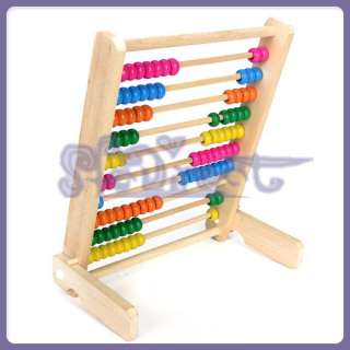 Milticolor Wooden Abacus Educational Toy For Kids  