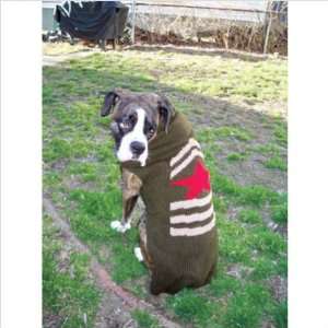  Army Dog Sweater Size Small
