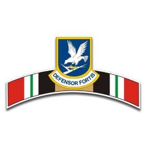  USAF Military Police Defensor Fortis Iraq Ribbon Sticker 
