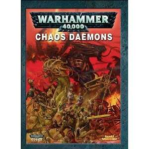  Warhammer 40K Chaos Daemons Codex (9781841548791) Books