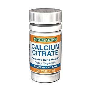  NATURES BOUNTY CALCIUM CITRATE 630MG + D 100CP by NATURES 